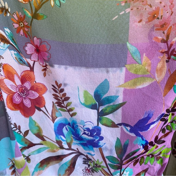 Johnny Was Ember Silk Kimono Womens Small - Picture 12 of 16